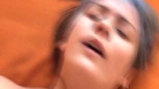 Emo German Babe Gets Sprayed with Jizz in the Bedroom