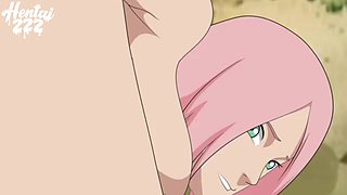 Naruto and Sakura Hentai Video Anime