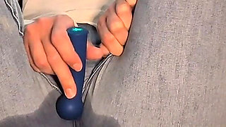 College Girl Wets Herself During Intense Orgasm While Masturbating