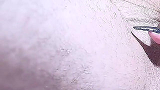 Long Black Nails Massaging Hard Cock and Balls up to Multiple Cumshots