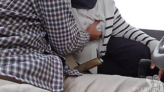 Minokiiko Give Hijab BJ to the Boss for Free Car Ride