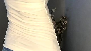 Big boobs milf masturbates with her dildo