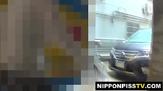 Watch this kinky Japanese teen get off while cameraman pounds her with his toy