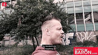 Public dirt with stunning Adrienne Kiss and Adrienne from DATING BARON