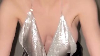 Purple-Haired Siren: A Club-Ready Tease that Sets the Night on Fire