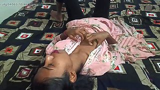Desi Husband Rough Face Fucks Skinny Wife - Homemade Indian Sex
