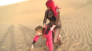 Lesbian Dunes Pony Riding Mega Extreme