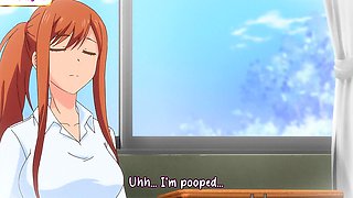 Anime beauty takes hard cock before breakfast in her kitchen