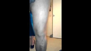 Blue Satin Seduction