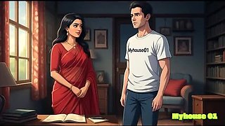 Bangladeshi Teacher Part 2 - Hot Indian Teacher Fucks Student in Hindi Urdu