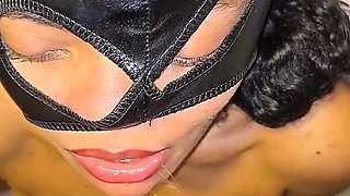 Pissing and Cumming in the Syringe and Throwing It Inside My Slutty Stepdaughter's Nose