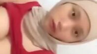 Indo Immense Titty Hijab