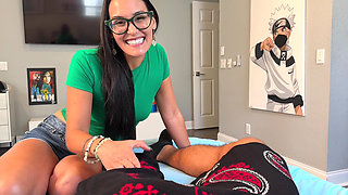 Nerdy Stepsis Jade Green Wants to Try Out for Porn with Teddy Tarantino