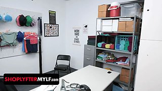 Shoplyfter mylf - suspected big titted milf Dana Dearmond needs a undress search