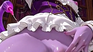 Busty Japanese Stepsis Fingers Her Pussy.