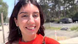 Very interesting offer for a horny russian girl. Public cumwalk