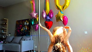 Emo teen Becka solo webcam masturbation