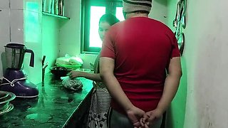 Desi Maid Fucked Hard in Kitchen While Cooking Chicken - Naasrin Khan