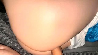 Step Sister's Slow Cock Ride - Close Up Orgasm