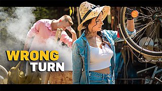 Village sex dirt with dainty bedmate from Mature 4k