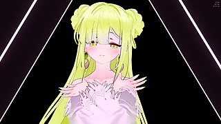 Azur Lane Janus Hentai Hot Sexy Dance Song Ha Aoa Mmd 3D Blonde Hair Color Edit Smixix