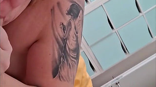 I Couldn’t Oppose Sneaking Down for a Quick, Sloppy Blowjob in the Main Bed