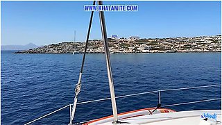 Vacation With My Colleague Rebeu- Massage That Goes Off The Rails And Hard Fuck In The Pool (french Vlog) With Inked Girl