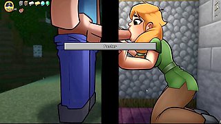 Girl want, knead, creampied