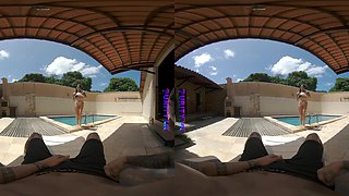 PURITYVR Perversions in public pool with Izadora