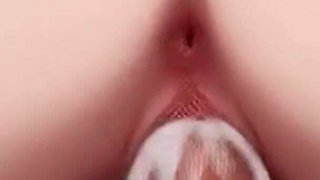 He Found a Big-dicked Monster in the Woods and Tried to Run Away, but Ended up Sitting on the Huge Green Dick.