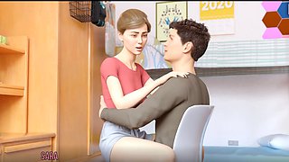 Lust academy, house chores, visual novel