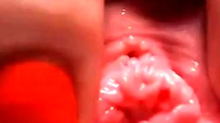 Close-Up Webcam Fun with a Perfect Milf