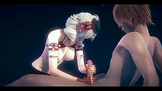 Hentai Sexy Girl Handjob and Fucked at Pool - Asian Japanese Manga Anime Hentai 3D Porn