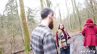 Amateur Foursome Swap: Sofi and Real Couple Group Sex Orgy with Brunette Babe and Redhead Blowjob