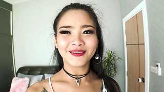 Thai Girl Matoey Gets A Creampie