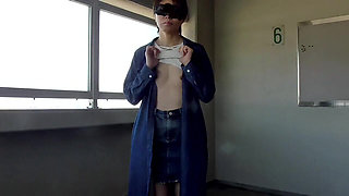 Mayu No82 Exposure, Nipple Vias, Blindfolding, Squirting,