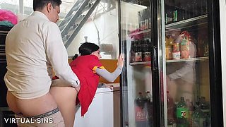 Boss Takes Oxxo Girls Pussy