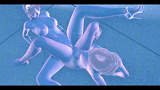 Hentai Uncensored 3D - Erica, Sofi and Sam Sex in the Halls of the Student Residence - Japanese Asian Manga Anime Film Game Porn