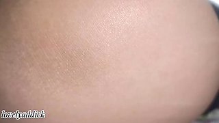 Sleepy Step Sister Under Blanket - Big Tits & Pink Nipples Close Up Voyeur