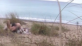 French Teacher Slut Blowjob Amateur on Nude Beach Front Stranger with Cumshot - Misscreamy
