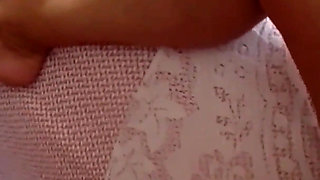 Selena's blowjob and sex games in white