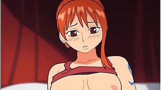 Nami Tries To Take Luffy Treasure And Ends Up Getting Fucked And Filled With Cum Uncensored With Car Toon And Onepiece Nami
