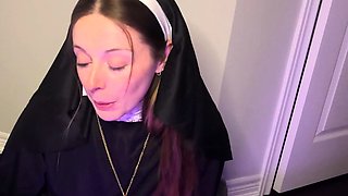 Innocent Nun hoping to be apart of this elite convent has