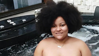 BBW Big Ass Hot Tub Fun