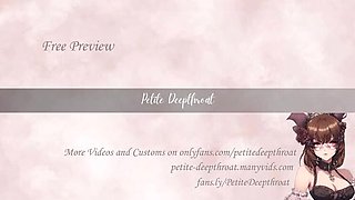 Petite Teen Submissive Deep Throat Swallows 2 Big Loads Rough