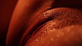 Beautiful blonde cums multiple times in hot erotic threesome