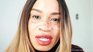 Learn From Rosie 7- Ebony Femdom Goddess Rosie Reed Mental Domination Slave Training Programming