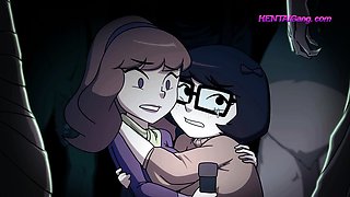 Mystery Detectives Velma and Daphne Fucked by MONSTER Cocks