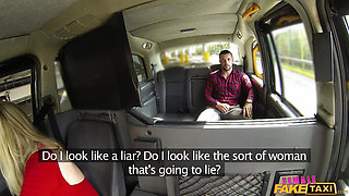Female Fake Taxi - Horny Big Tit Max Takes a Risk Flashing in a Parking Lot & Scores a Filthy Car Fuck & Anal Fun
