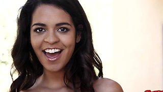 Stunning Vienna Black moans during rough MMF threesome - HD